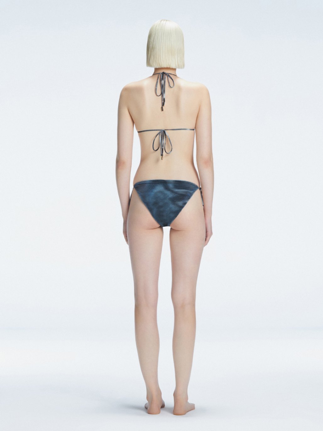 Hermione Black Triangle 3D Bikini Top | Moeva | Bikini Top | Each week unveils new pieces—luxury swimwear, fluid resort silhouettes, and elevated summer-to-evening essentials designed to carry you from coastal escapes to city nights.