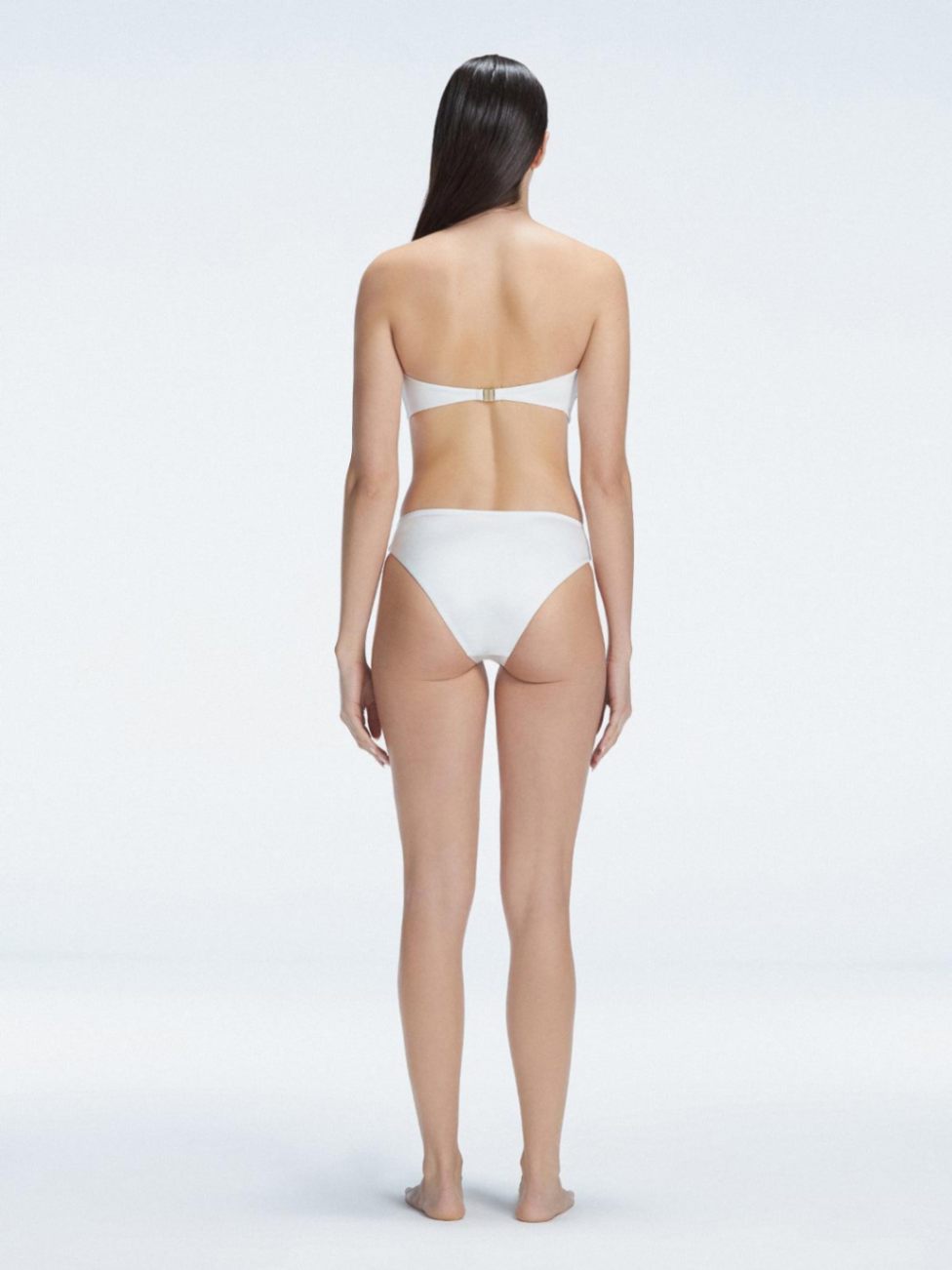Ilana White Bandeu Full Coverage Piece Bikini Set | Moeva | Bikini Set | Each week unveils new pieces—luxury swimwear, fluid resort silhouettes, and elevated summer-to-evening essentials designed to carry you from coastal escapes to city nights.