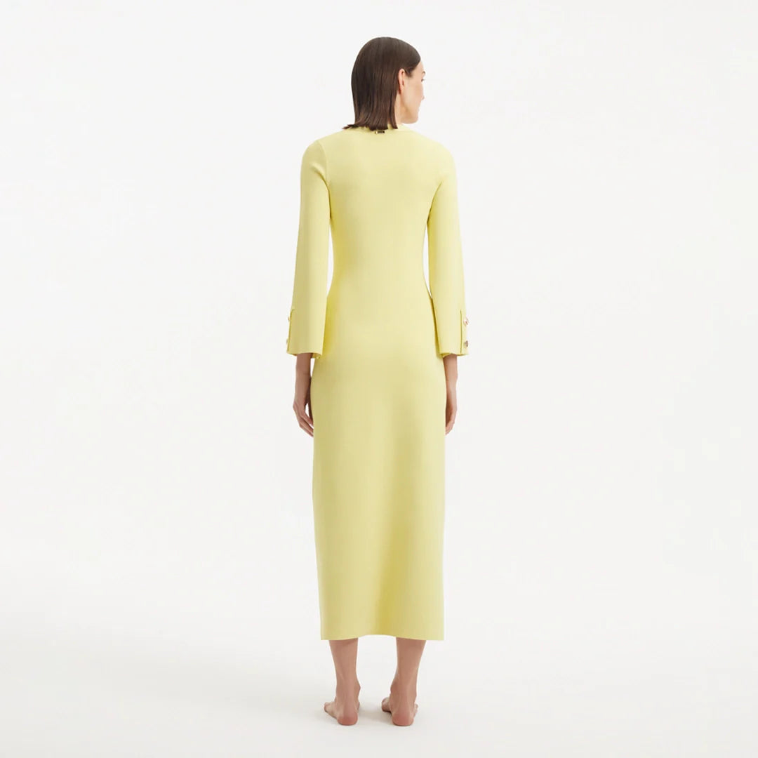 Nira Yellow Dress | Moeva | Dress | Each week unveils new pieces—luxury swimwear, fluid resort silhouettes, and elevated summer-to-evening essentials designed to carry you from coastal escapes to city nights.