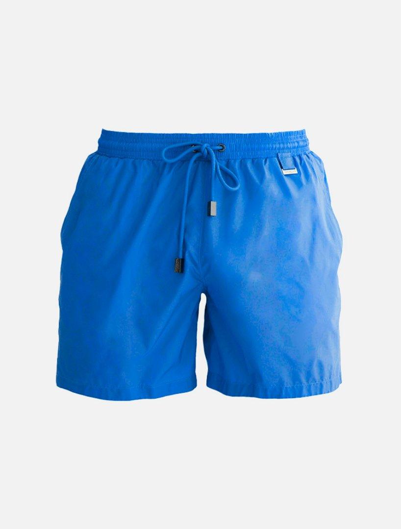 Louis Sax Blue Quick-Dry Swim Shorts | Moeva | Shorts | Each week unveils new pieces—luxury swimwear, fluid resort silhouettes, and elevated summer-to-evening essentials designed to carry you from coastal escapes to city nights.