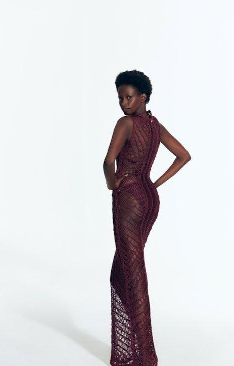 Luna Prune Knit Sleeveless Maxi Dress | Moeva | Dress | Each week unveils new pieces—luxury swimwear, fluid resort silhouettes, and elevated summer-to-evening essentials designed to carry you from coastal escapes to city nights.