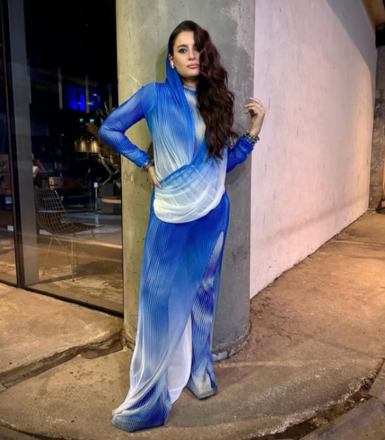 Atiye - Mireya Bodysuit - Freya Pant - Rosie Blue Optical Long Sleeve Maxi Dress | Moeva | Set | Each week unveils new pieces—luxury swimwear, fluid resort silhouettes, and elevated summer-to-evening essentials designed to carry you from coastal escapes to city nights.