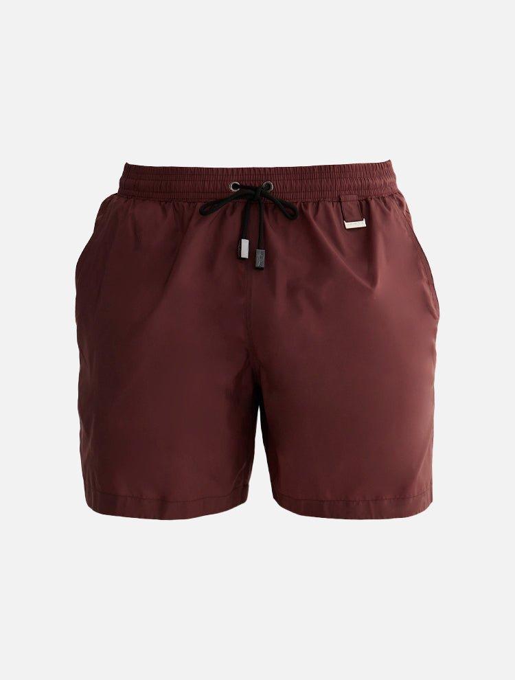 Louis Bordeaux Quick-Dry Swim Shorts | Moeva | Shorts | Each week unveils new pieces—luxury swimwear, fluid resort silhouettes, and elevated summer-to-evening essentials designed to carry you from coastal escapes to city nights.