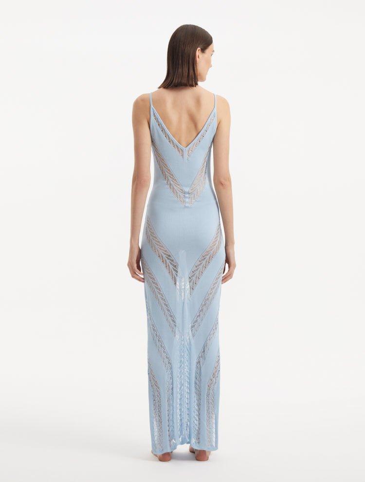 Mimi Baby Blue Dress (Copy) | Moeva | Beachwear Dresses | Each week unveils new pieces—luxury swimwear, fluid resort silhouettes, and elevated summer-to-evening essentials designed to carry you from coastal escapes to city nights.