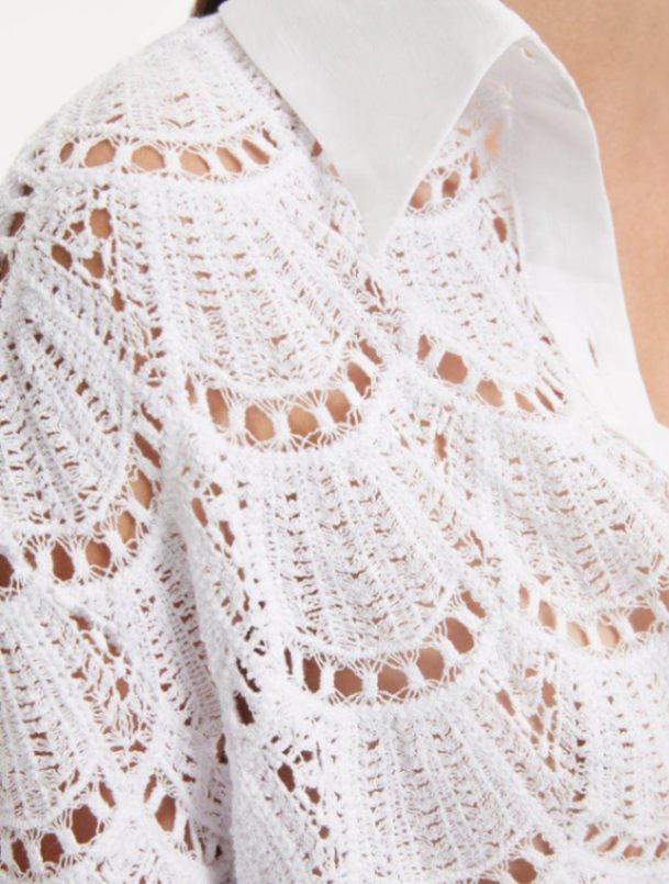 Nayeli White Tie-Front Cotton Shirt Dress | Moeva | Dress | Each week unveils new pieces—luxury swimwear, fluid resort silhouettes, and elevated summer-to-evening essentials designed to carry you from coastal escapes to city nights.